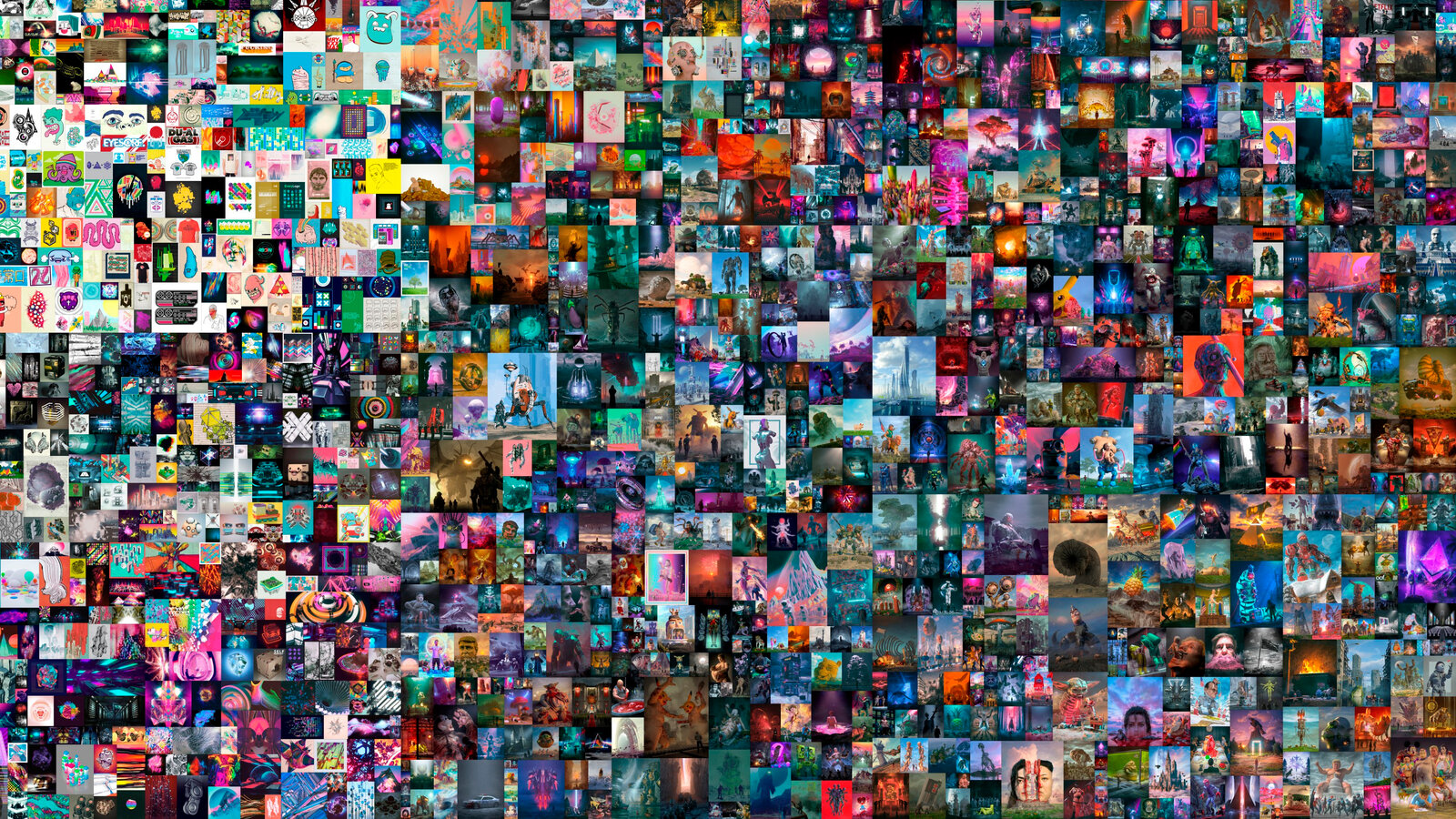 NFT digital art collection